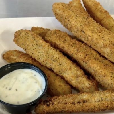 The Berg Fried Pickle Spears - Andre Sanders